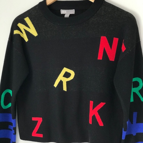 ASOS Chunky Crop Sweater - Picture 3 of 8